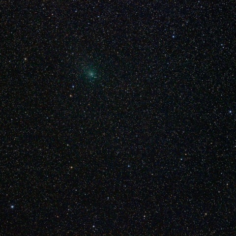 アルビレオをかすめるジャック彗星