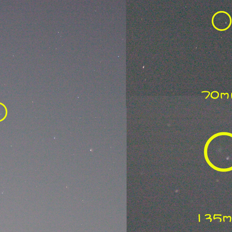 東京でも撮れるようになったラブジョイ彗星