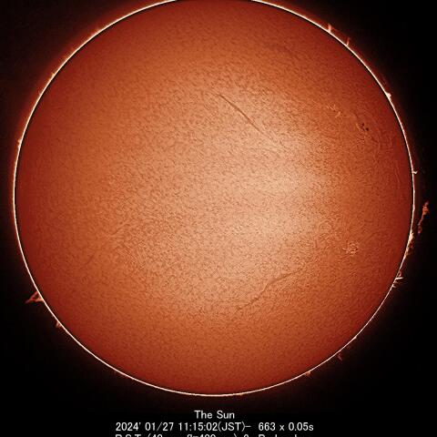 1/27の太陽