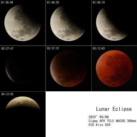 9/8の皆既月食