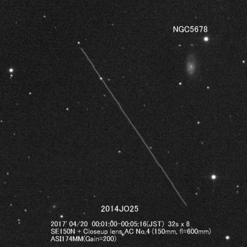 2014JO25とNGC5678