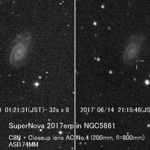 超新星2017erp in NGC5861