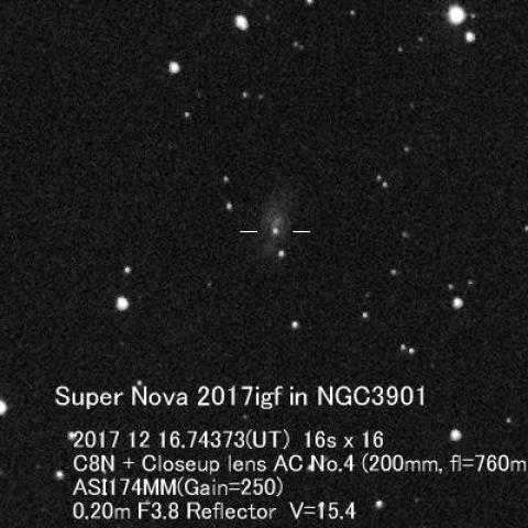 超新星2017igf (NGC3901)