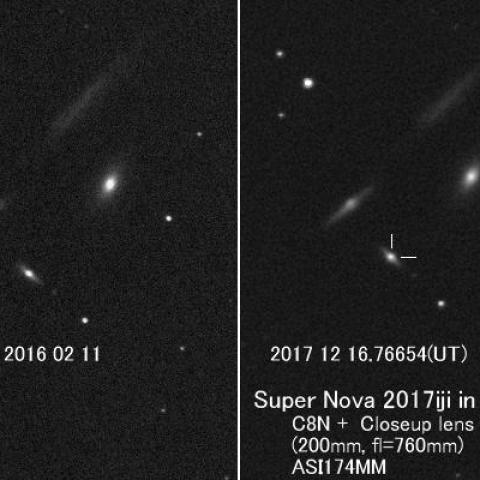 超新星2017iji (NGC4174)