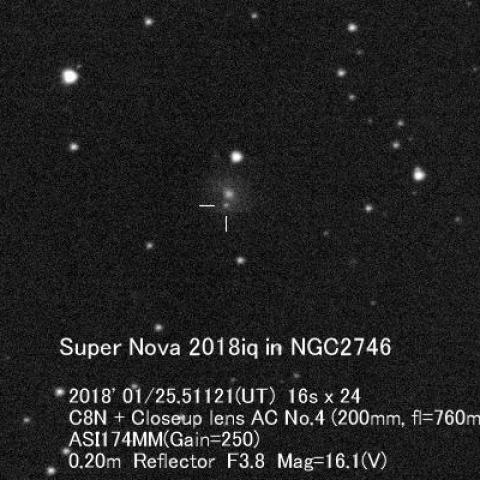 超新星2018iq（NGC2746）