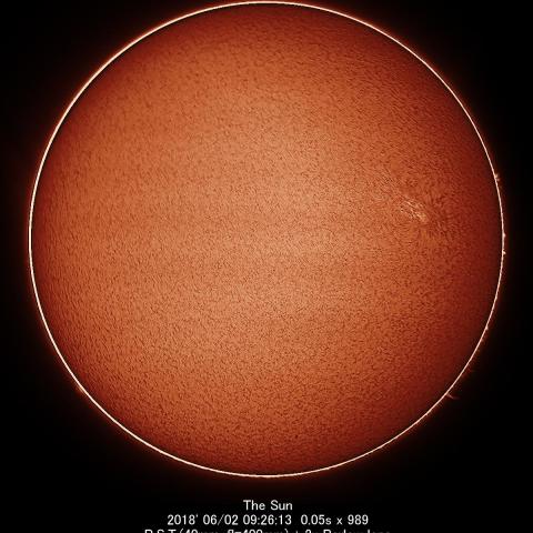 6/2の太陽