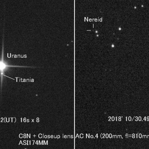 天王星・海王星と衛星
