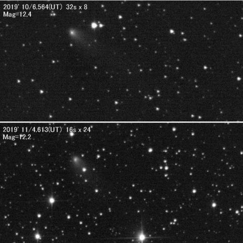 9/9～11/23のマックノート彗星(260P)