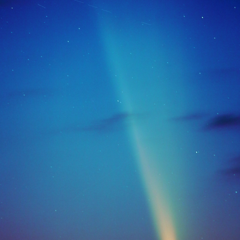 10月13日の紫金山アトラス彗星