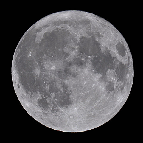 2012年最後の満月