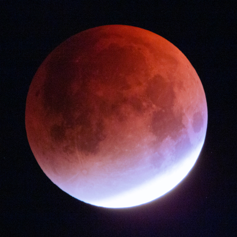 9月8日の皆既月食ターコイズフリンジ