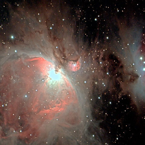 オリオン座の大星雲