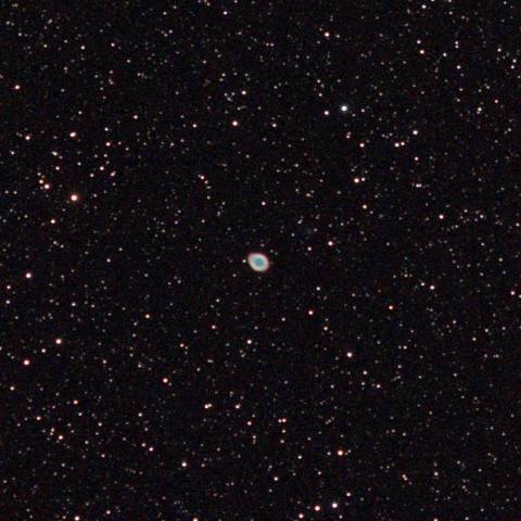 M57ドーナツ星雲付近