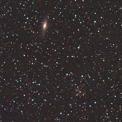 ペガスス座NGC7331とステファンの五つ子