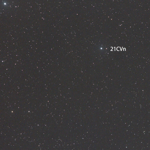 パンスターズ彗星とM51銀河