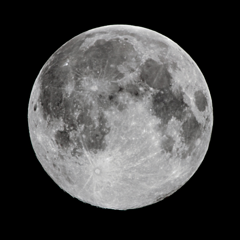 2014年のスーパームーン