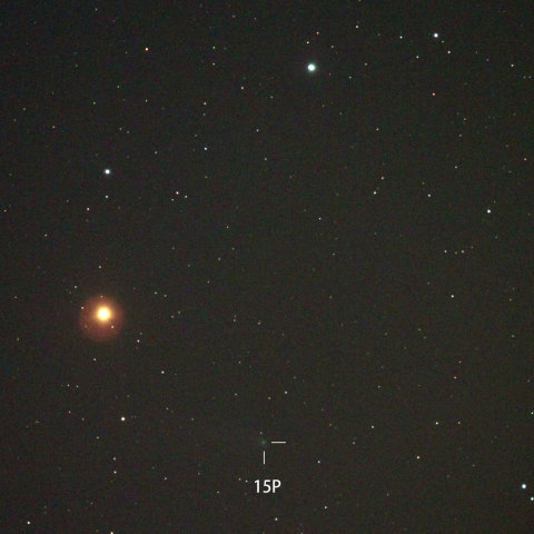 フィンレー彗星15Pと火星