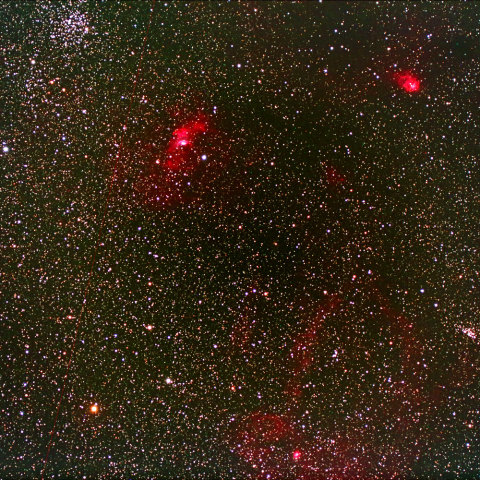 バブル星雲付近