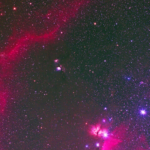 M78星雲と馬頭星雲