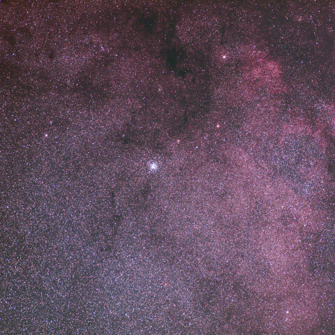 M11付近の天の川