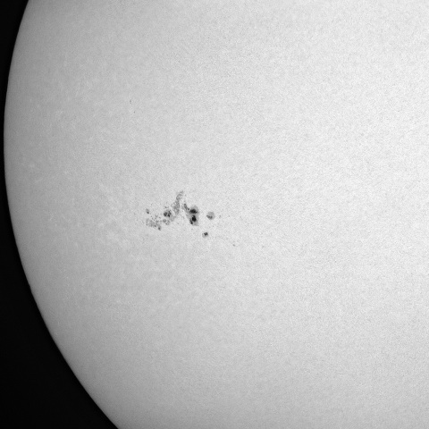 太陽黒点 2024年6月1日