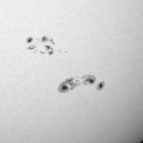 太陽黒点 2024年6月19日