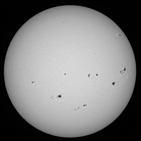 太陽黒点 2024年8月25日