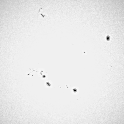 太陽黒点 2025年2月21日