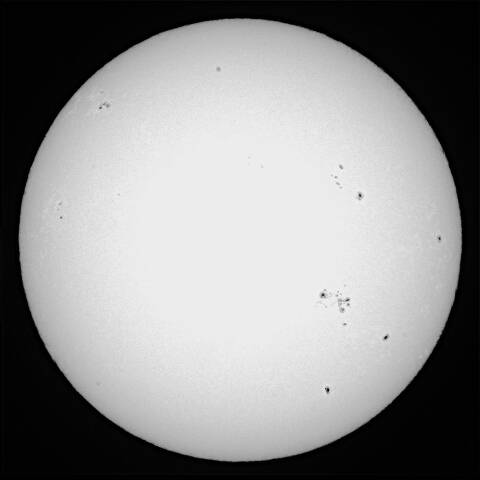 太陽黒点 2025年2月24日