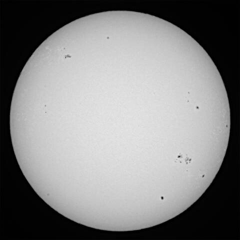 太陽黒点 2025年2月25日