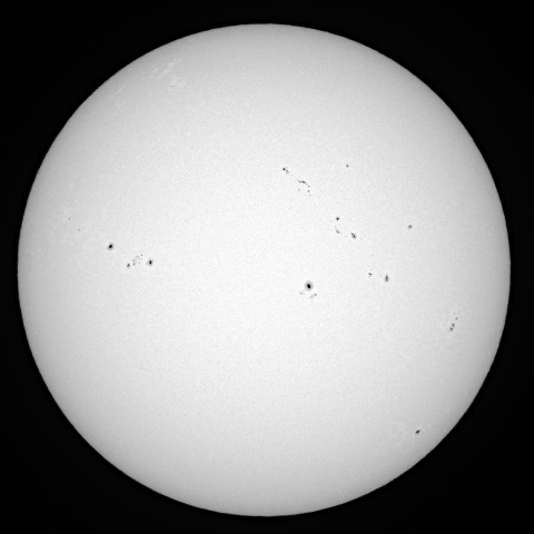 太陽黒点 2025年3月17日