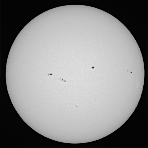 太陽黒点 2025年4月4日