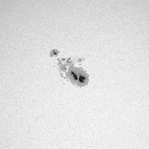 太陽黒点 2025年5月4日