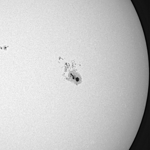 太陽黒点 2025年5月7日