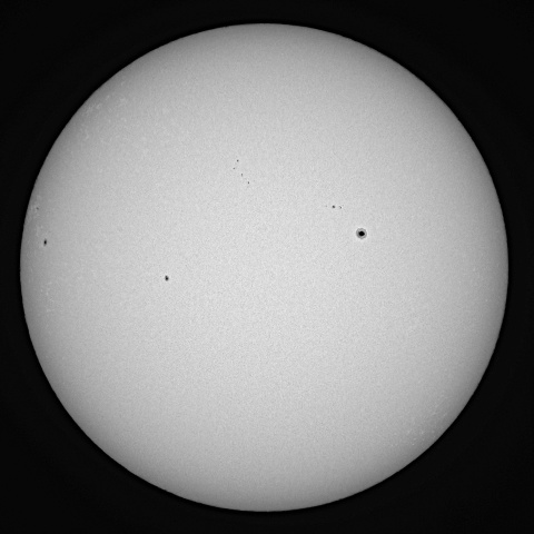 太陽黒点 2025年5月20日