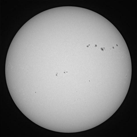 太陽黒点 2025年7月18日