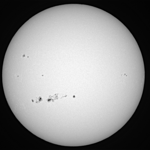 太陽黒点 2025年12月4日