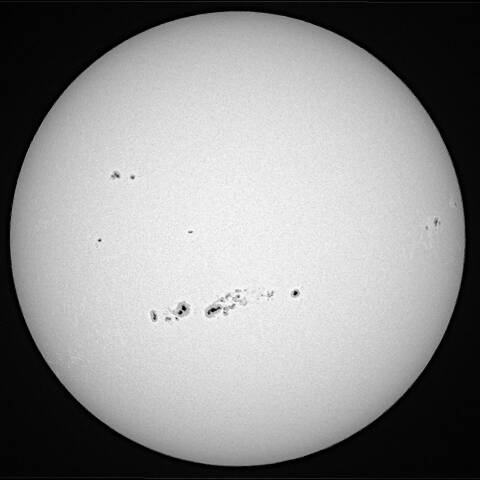太陽黒点 2025年12月5日