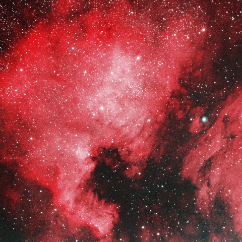 北アメリカ星雲＆ペリカン星雲 HOO合成 2026‎年10月21日