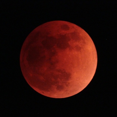 皆既月食 2018年1月31日 スーパーブルーブラッドムーン