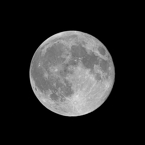 満月 2019年1月21日