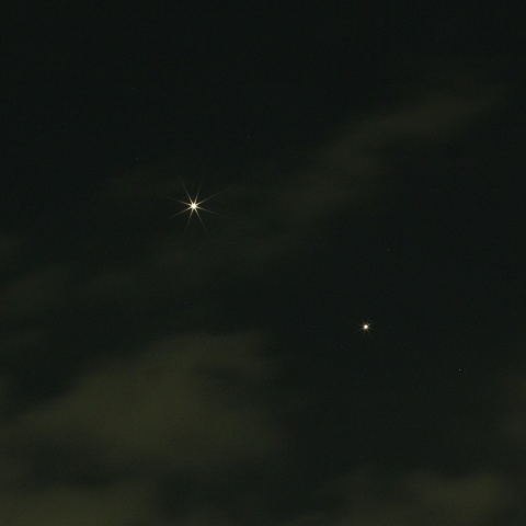 金星と木星の接近 2019年1月23日