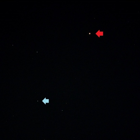 火星と天王星の接近 2019年2月14日