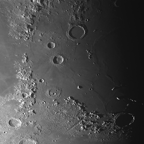 月面北部 2019年4月13日