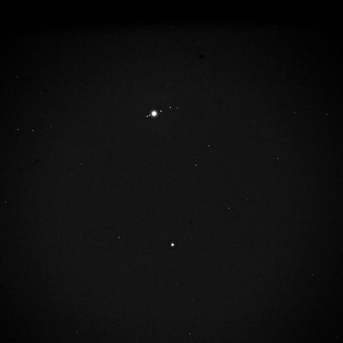 火星と木星の接近 2020年3月21日