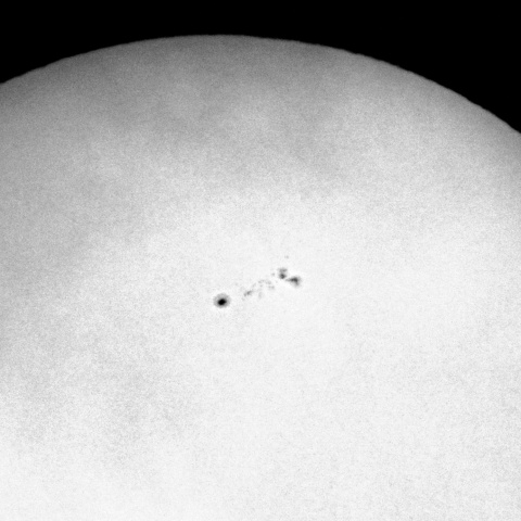 太陽黒点 2020年11月8日