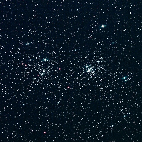 二重星団 2020年11月6, 9, 11日