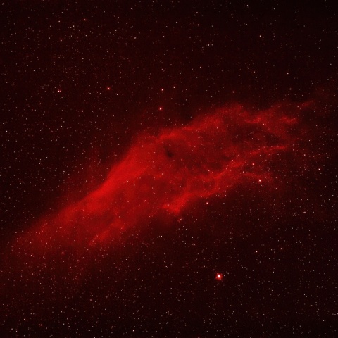 カリフォルニア星雲 2020年11月16日