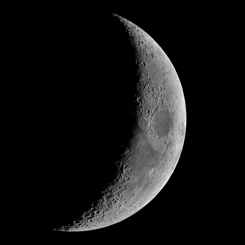  夕月 2020年12月19日