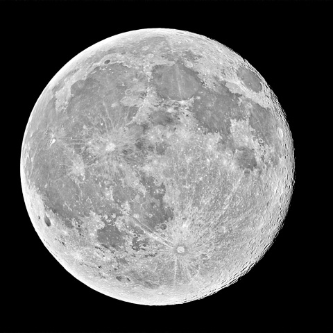 立待月（満月）2021年1月29日